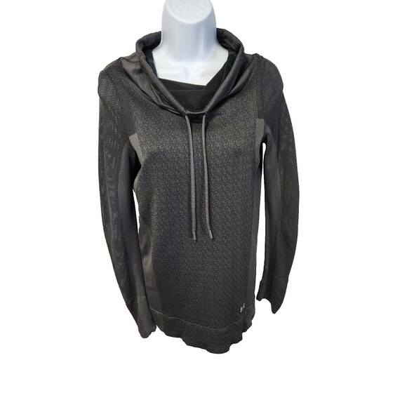 Under Armour Vanish Seamless Funnel Neck | Charcoal, Women’s Small, EUC - Picture 1 of 7